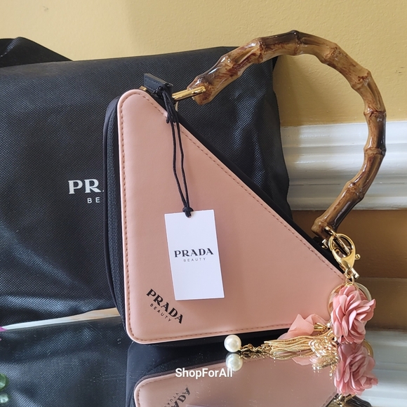 - Prada Purse Triangle Pouch Crossbody - Picture 10 of 12